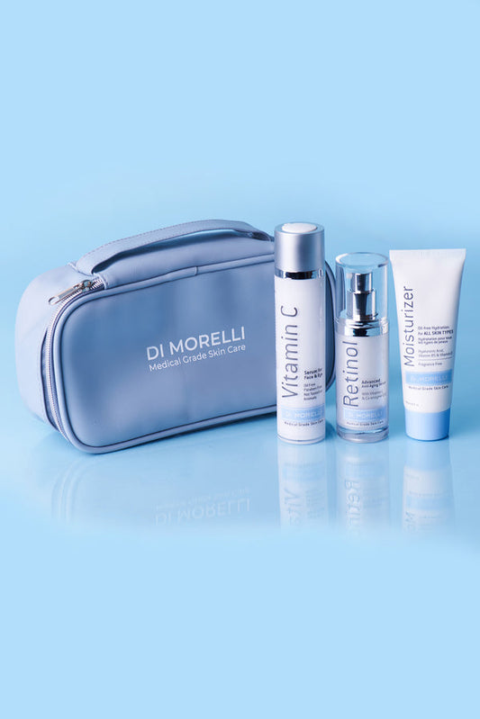 Di Morelli - Anti-Aging 3 Step Kit with Cosmetic Bag